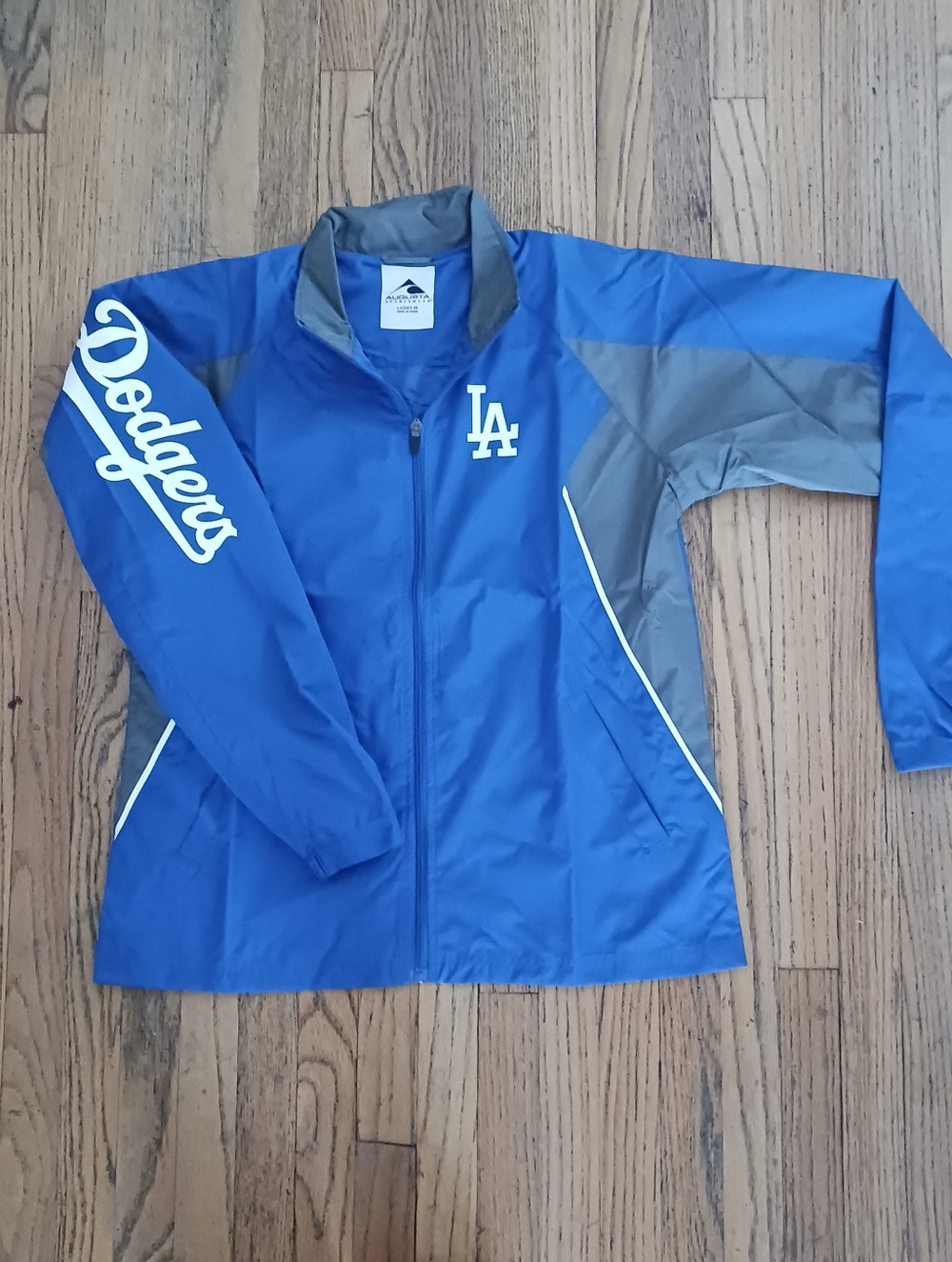 Los Angeles Dodgers  Blue & Gray Windbreaker Jacket